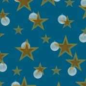étoiles sur bleu et blanc